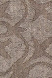 Chandra Rugs Rekha 100% Wool Hand-Woven Trasitional Rug Taupe/Brown 9' x 13'