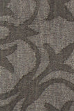 Chandra Rugs Rekha 100% Wool Hand-Woven Trasitional Rug Taupe/Charcoal 9' x 13'