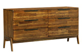 LH Imports Remix 6 Drawer Dresser REM006