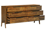 LH Imports Remix 6 Drawer Dresser REM006