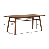 LH Imports Remix Dining Table REM010