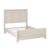 Montauk Weathered White Queen Panel Bed