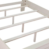 Montauk Weathered White Queen Panel Bed