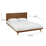 Emery Pecan Queen Bed