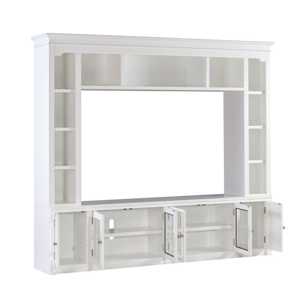 Virginia White Entertainment Center for TVs up to 75" White REN-E1035-97-ENT