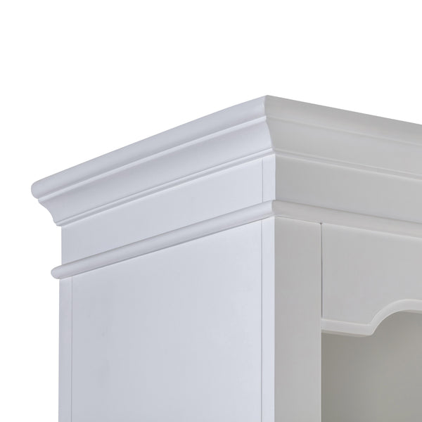 Virginia White Entertainment Center for TVs up to 75" White REN-E1035-97-ENT