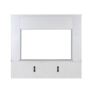 Virginia White Entertainment Center for TVs up to 75" White REN-E1035-97-ENT