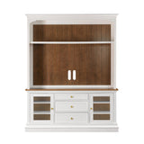 Hudson White Entertainment Center