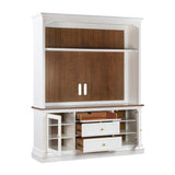 Hudson White Entertainment Center