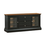 TOV Furniture Hudson Entertainment Console Charcoal 68.38"W x 19.25"D x 31"H