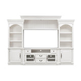 Newport  White Entertainment Center