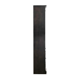 Roanoke Black Bookcase