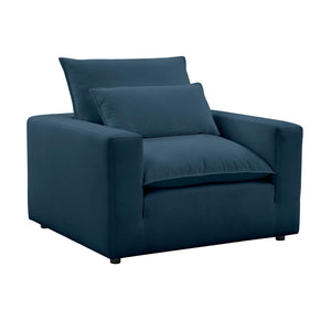 Cali Navy Arm Chair