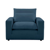 Cali Navy Arm Chair