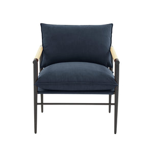 Cali Navy Accent Chair