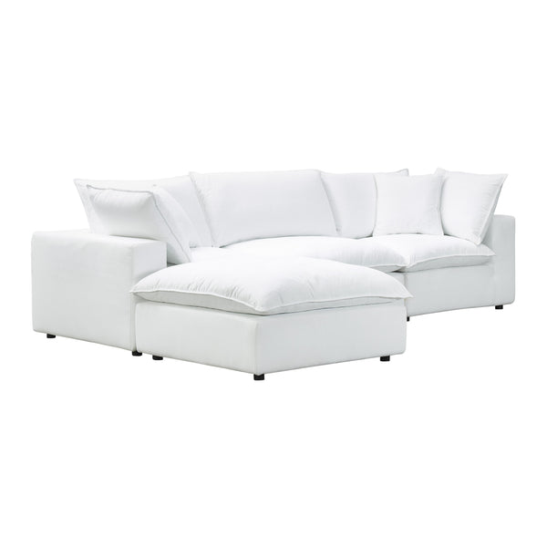 Cali Pearl Modular 4 Piece Sectional