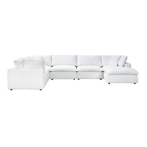 Cali Pearl Modular Large Chaise Sectional