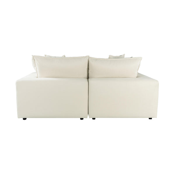 Cali Natural Modular Loveseat