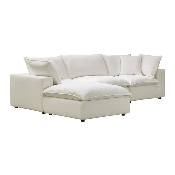 Cali Natural Modular 4 Piece Sectional