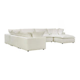 Cali Natural Modular Large Chaise Sectional