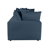 Cali Navy Modular Loveseat