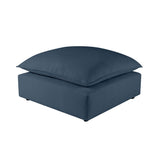 Cali Navy Ottoman