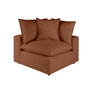 Cali Rust Corner Chair