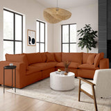 Cali Rust Modular L-Sectional