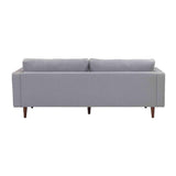 Cave Gray Tweed Sofa