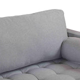 Cave Gray Tweed Sofa