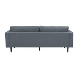 Cave Navy Tweed Sofa