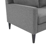 Luna Gray Loveseat