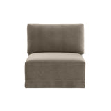 Willow Taupe Armless Chair