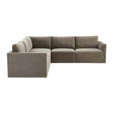 Willow Taupe Modular L Sectional