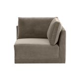 Willow Taupe Corner Chair