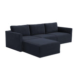 Willow Navy Modular Sectional