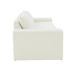 TOV Furniture Maeve Boucle Sofa Cream 91"W x 37.1"D x 32.25"H