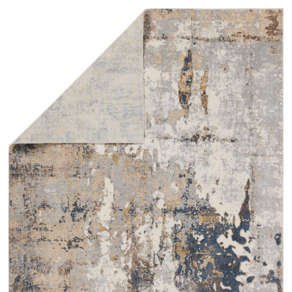 Jaipur Living Requiem Constanze REQ01 Powerloomed Machine Made Indoor Modern Rug Silver 9' x 12'