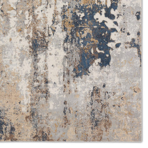Jaipur Living Requiem Constanze REQ01 Powerloomed Machine Made Indoor Modern Rug Silver 9' x 12'