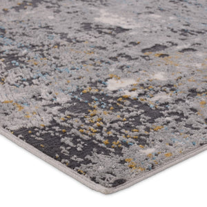 Jaipur Living Requiem Vasari REQ02 Powerloomed Machine Made Indoor Modern Rug Gray 9' x 12'