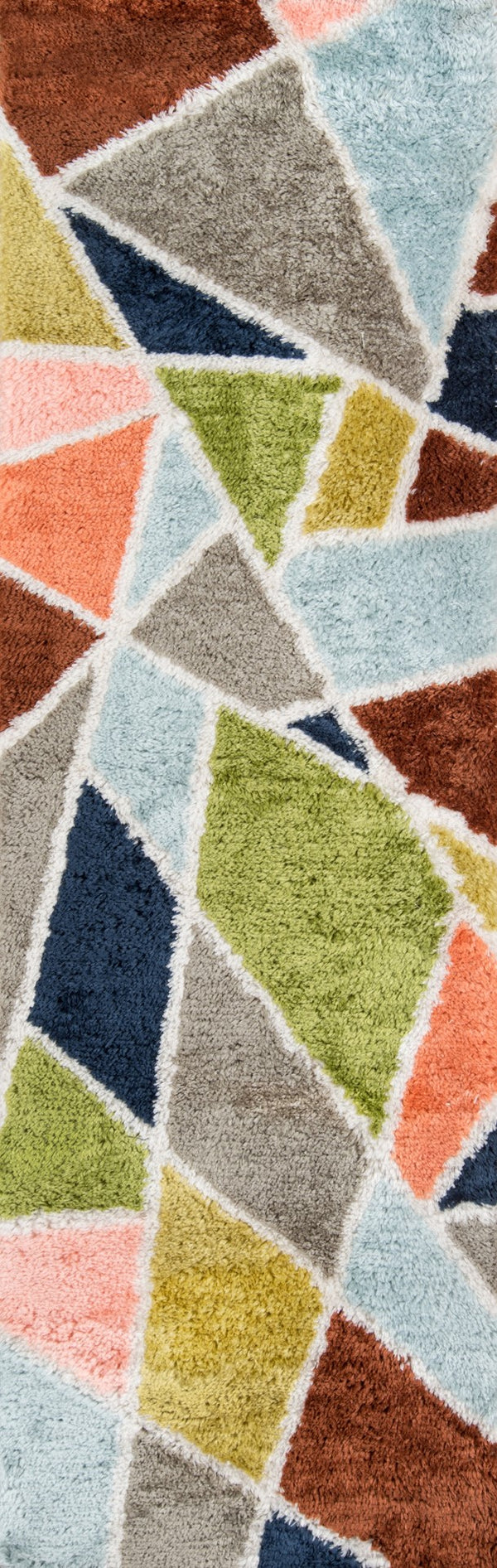 Momeni Novogratz Retro RET-1 Hand Tufted Modern Geometric Indoor Area Rug Multi 7'6" x 9'6" RETRORET-1MTI7696