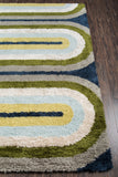 Momeni Novogratz Retro RET-2 Hand Tufted Modern Geometric Indoor Area Rug Multi 7'6" x 9'6" RETRORET-2MTI7696