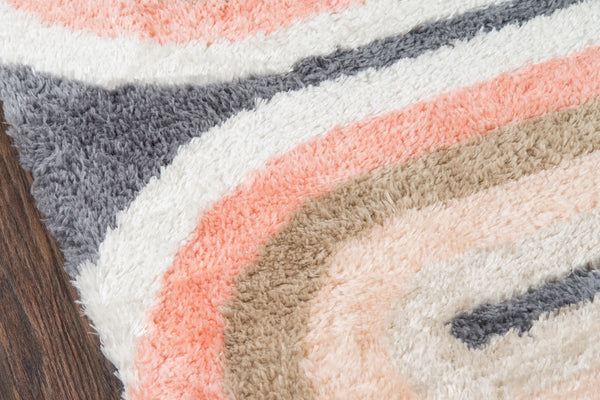 Momeni Novogratz Retro RET-2 Hand Tufted Modern Geometric Indoor Area Rug Multi 7'6" x 9'6" RETRORET-2PAS7696