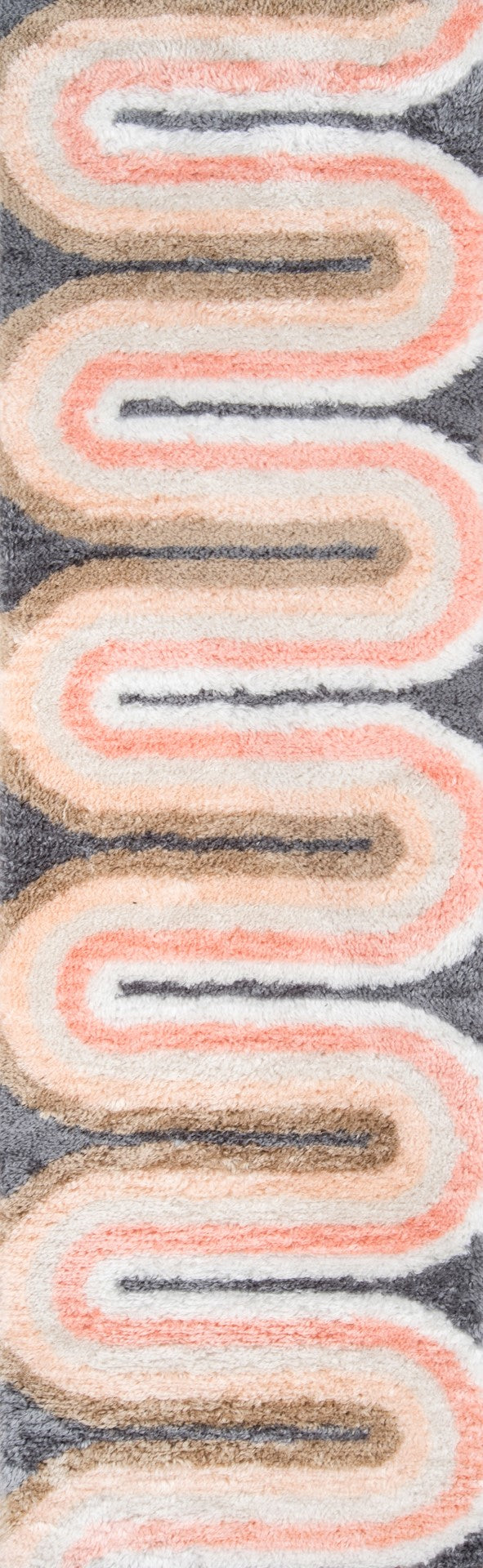 Momeni Novogratz Retro RET-2 Hand Tufted Modern Geometric Indoor Area Rug Multi 7'6" x 9'6" RETRORET-2PAS7696