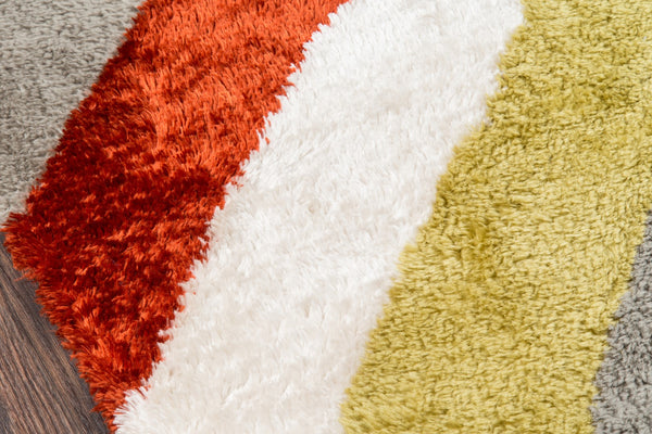 Momeni Novogratz Retro RET-6 Hand Tufted Modern Geometric Indoor Area Rug Multi 7'6" x 9'6" RETRORET-6MTI7696