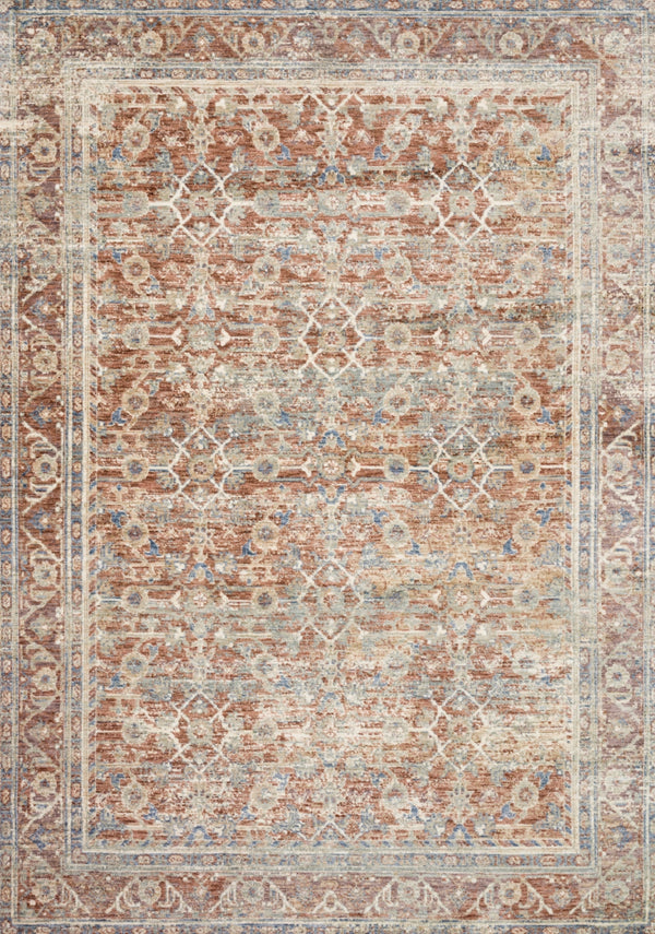 Loloi Revere REV-07 100% Polyester Power Loomed Traditional Rug REVRREV-07TCMLB6F6