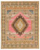 Reza Izma REZ03 Hand Knotted Handmade Indoor Persian Knot 4/25 Wl Southwestern Rug