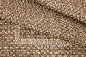 Simply Shade - Treasure Garden Outdoor Rug Birmingham - Almond  5'3" x 7'4"