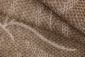 Simply Shade - Treasure Garden Outdoor Rug Maui - Gold  5'3" x 7'4"