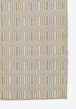 Momeni Erin Gates River RIV-3 Hand Woven Contemporary Geometric Indoor/Outdoor Area Rug Beige 8'6" x 11'6" RIVERRIV-3BGE86B6